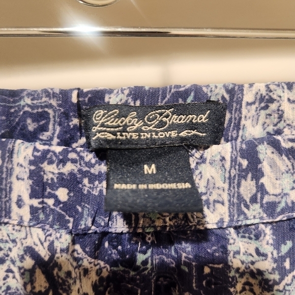 Lucky Brand blue boho maxi skirt - Picture 9 of 13